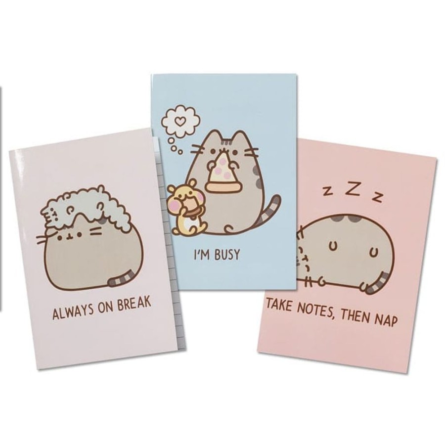 Stationery PUSHEEN | Pusheen Mini Notebooks (Set Of 3)