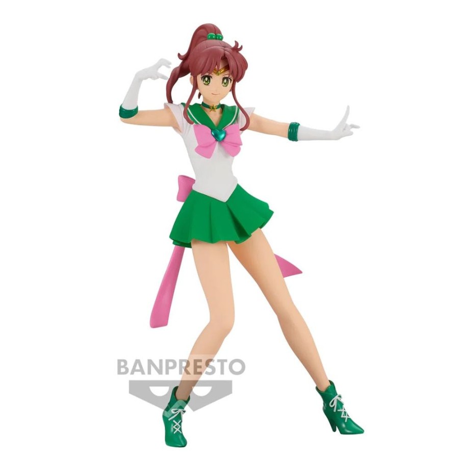 Anime QPosket Sailor Moon Figures | Sailor Moon Eternal - Glitter & Glamours - Super Sailor Jupiter (Ver. A)