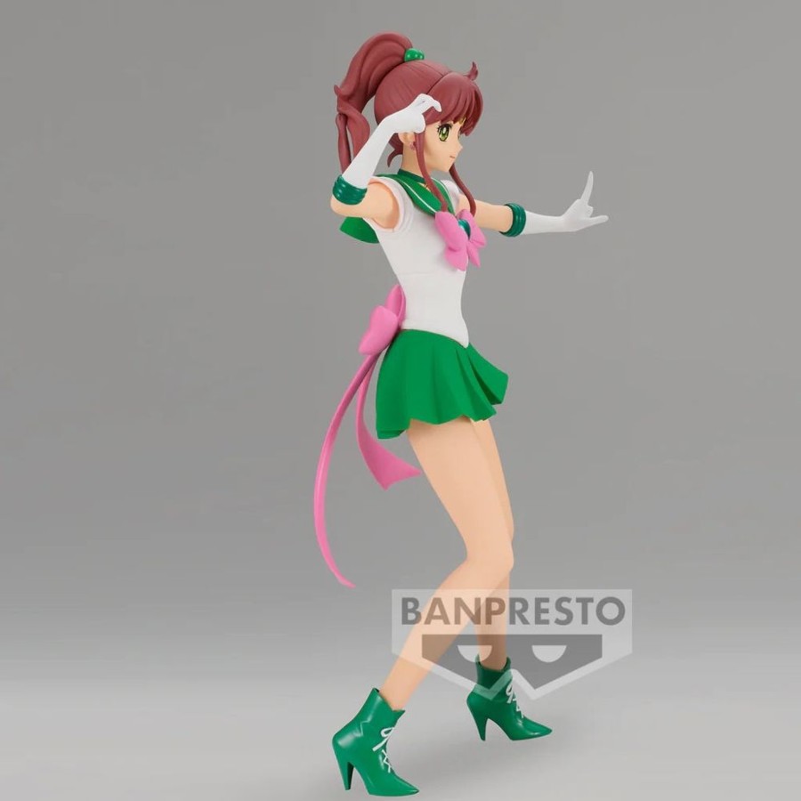 Anime QPosket Sailor Moon Figures | Sailor Moon Eternal - Glitter & Glamours - Super Sailor Jupiter (Ver. A)