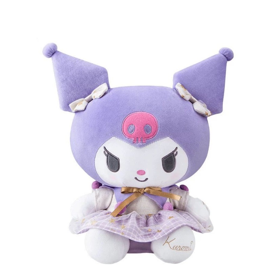 Anime Hello Kitty | Sanrio - Kuromi 30Cm Plush (Gold Star Series)