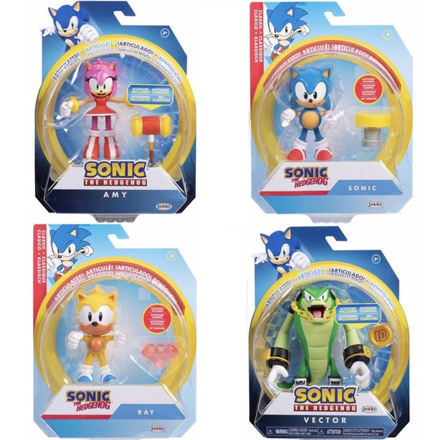 Toys Sonic The Hedgehog | Sonic - 4" Articulated Figures Wave 10