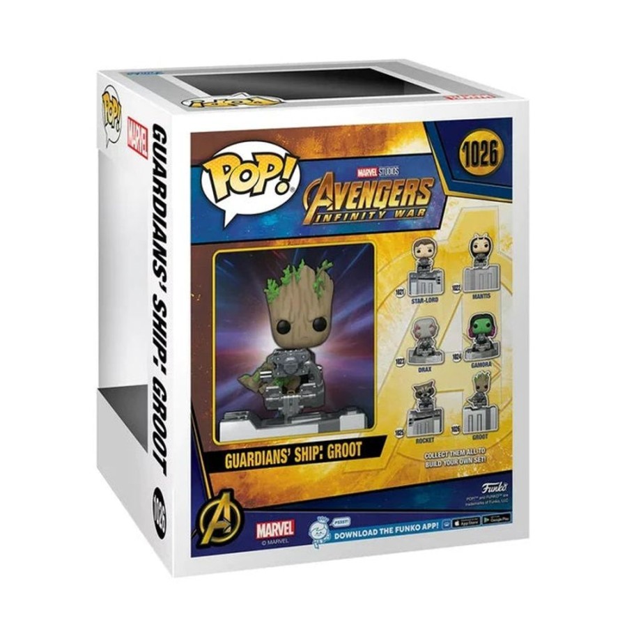 Popculture Funko | Avengers 3: Infinity War - Guardians Ship Groot Pop! Deluxe [Rs]