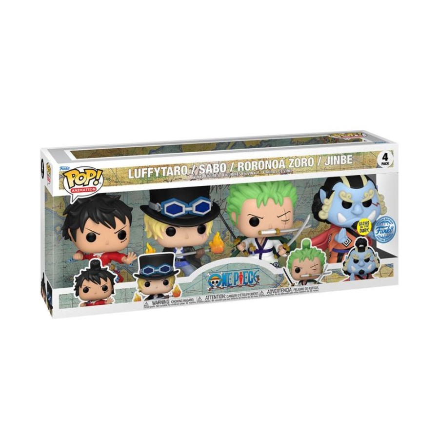 Anime Funko | One Piece - Series 4 Pop! Vinyl 4-Pack [Rs]