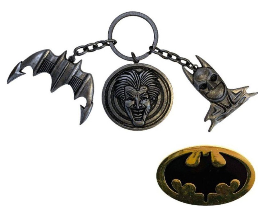 Popculture DC Comics | Batman (1989) - Chs Keychain & Pin Set