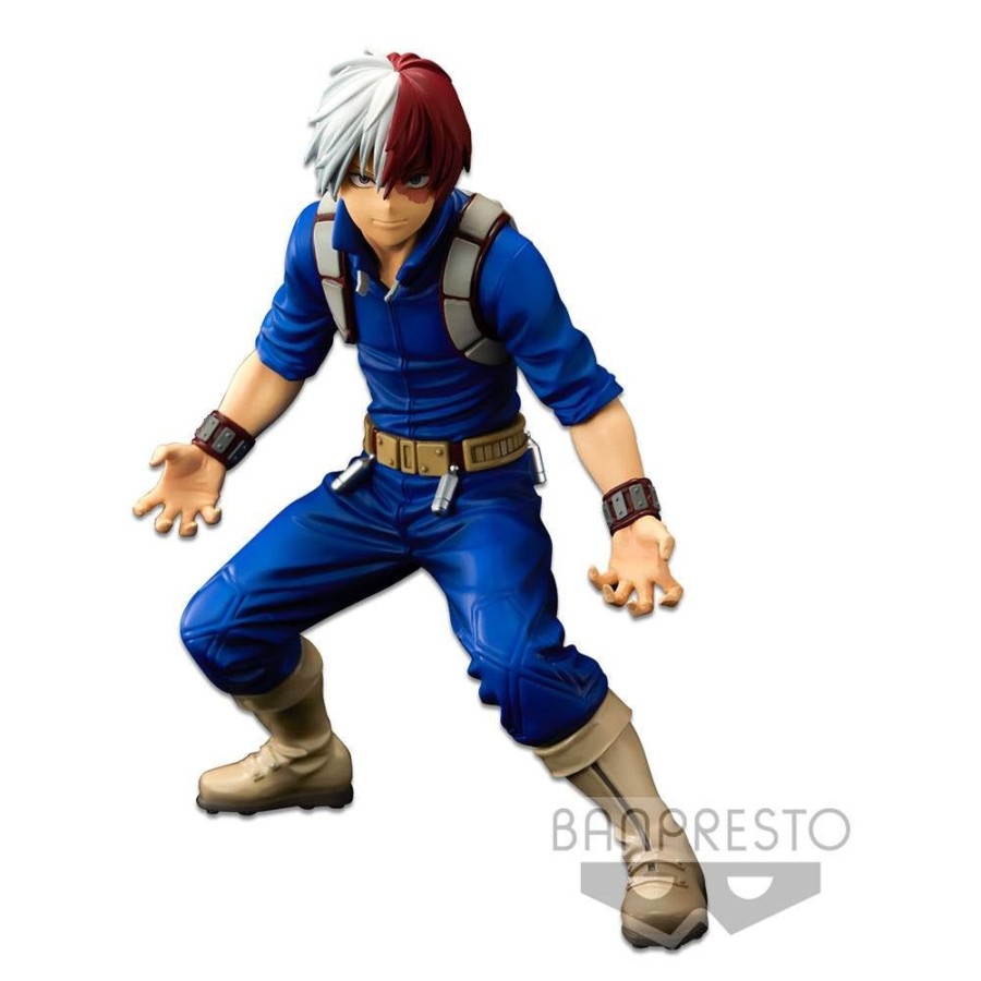 Anime My Hero Academia Figures | My Hero Academia - World Figure Colosseum - Super Master Stars Piece - Shoto Todoroki Figure (The Brush)