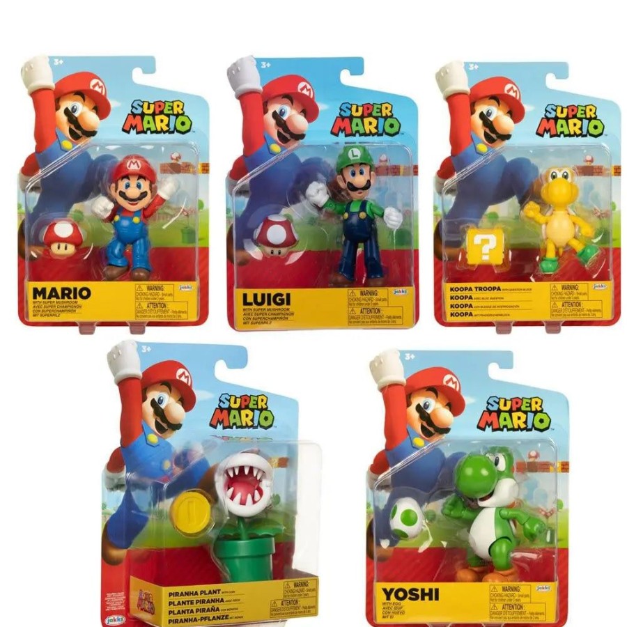 Toys Nintendo | Nintendo Super Mario 4" Figures - Wave 29