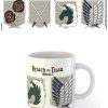 Food & Drinks Attack on Titan | Attack On Titan Mug - Icons