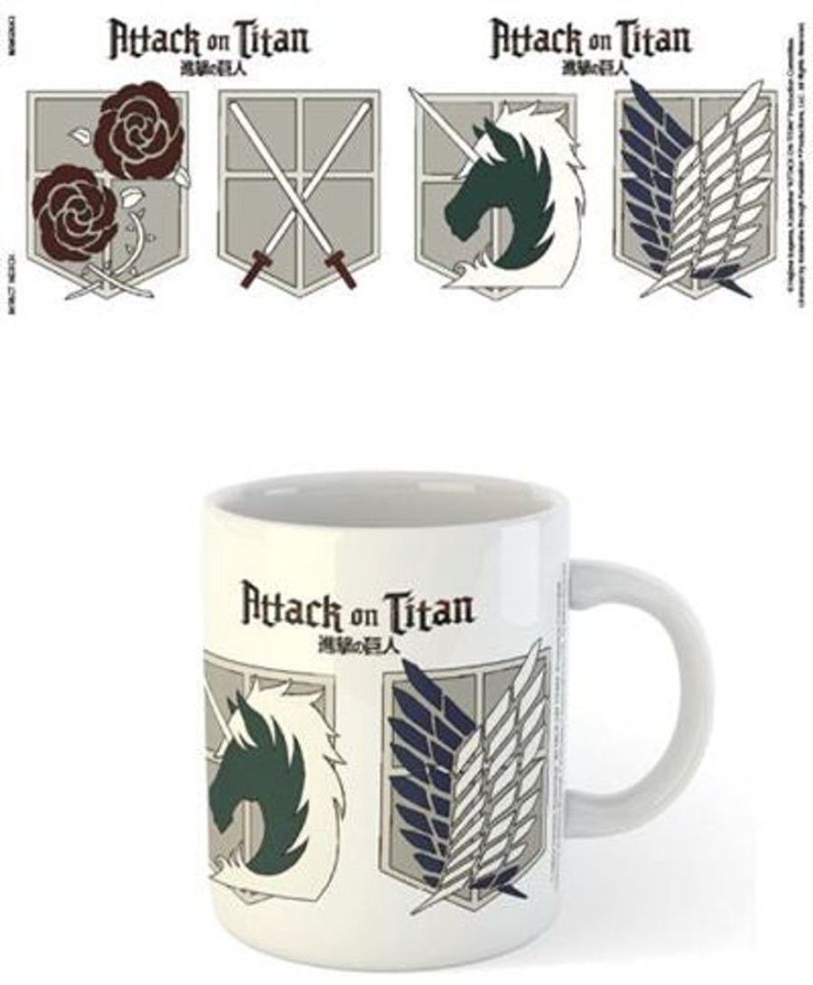 Food & Drinks Attack on Titan | Attack On Titan Mug - Icons