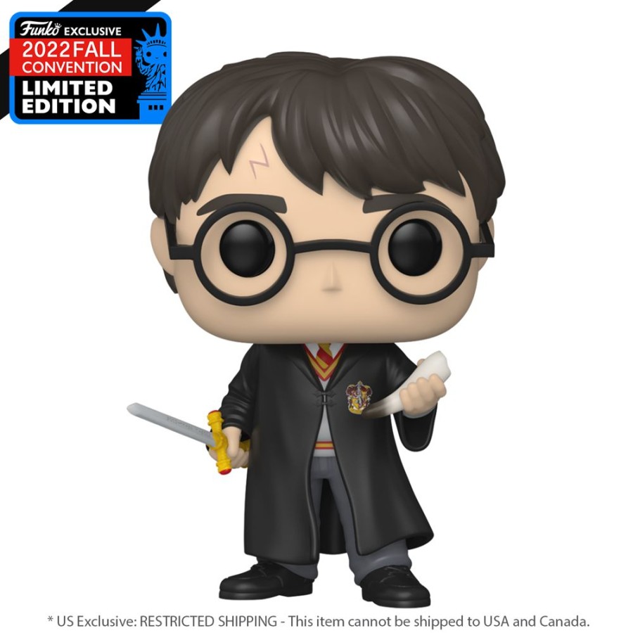 Popculture Funko | Harry Potter - Harry With Sword & Fang Pop! Vinyl Nycc 2022 [Rs]