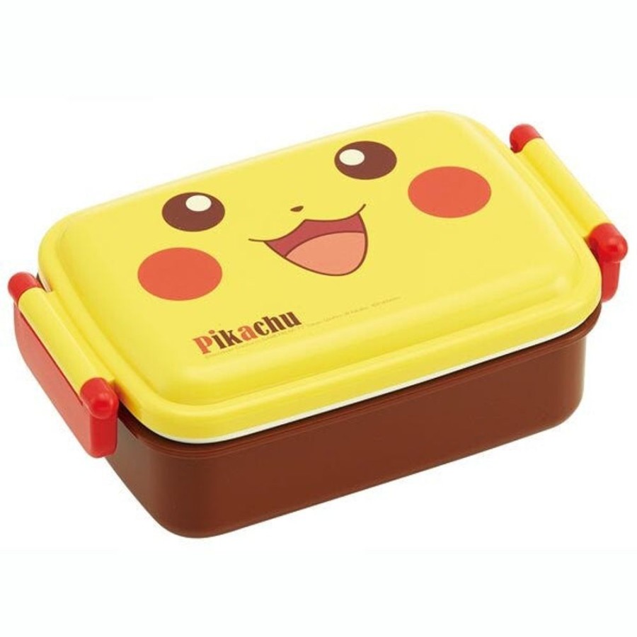 Food & Drinks Skater Pokemon | Pokemon Pikachu Face Bento Box 450Ml