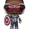 Popculture Funko | The Falcon And The Winter Soldier - Captain America (Sam Wilson) Pop! Vinyl