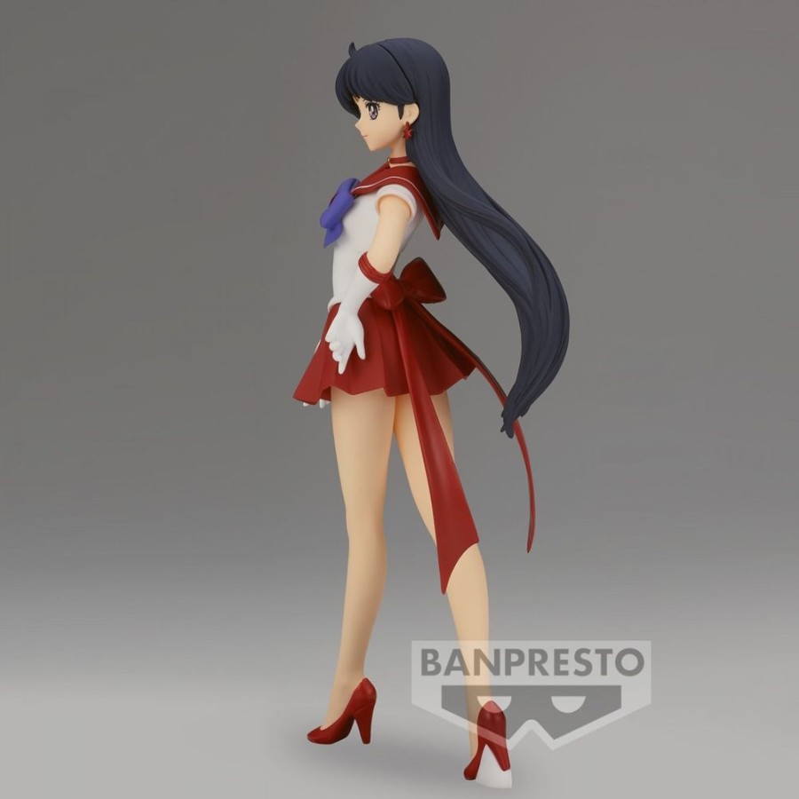 Anime QPosket Sailor Moon Figures | Sailor Moon Eternal - Glitter & Glamours - Super Sailor Mars (Ver. A)