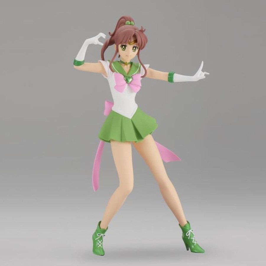 Anime QPosket Sailor Moon Figures | Sailor Moon Eternal - Glitter & Glamours - Super Sailor Jupiter (Ver. B)