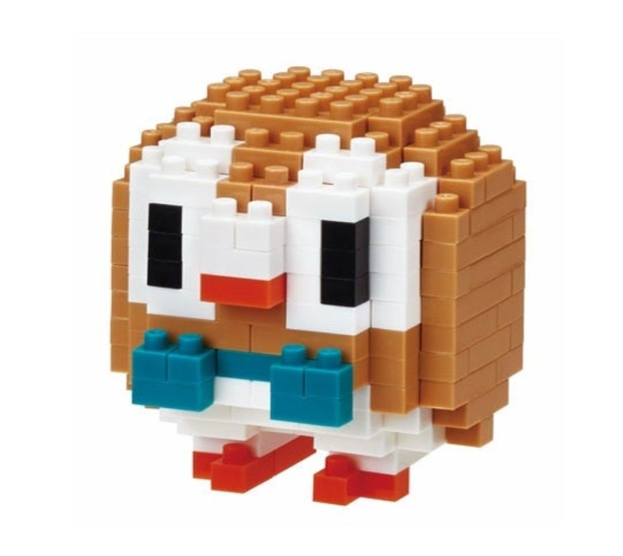 Toys kawada Pokemon Nanoblocks | Pokemon - Rowlet Nanoblock