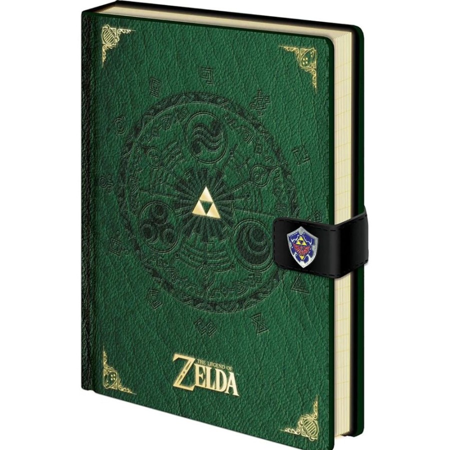 Stationery Legend of Zelda | The Legend Of Zelda - Medallion A5 Premium Notebook