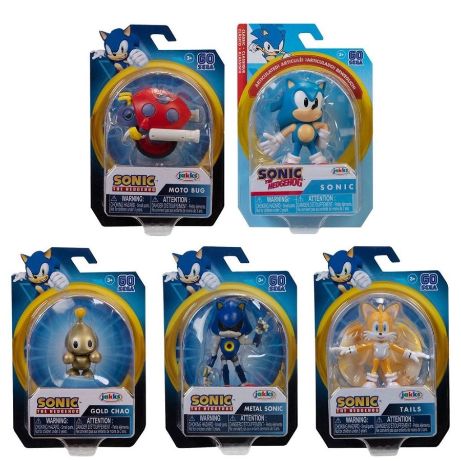 Toys Sonic The Hedgehog | Sonic The Hedgehog - 2.5" Action Figures Wave 3