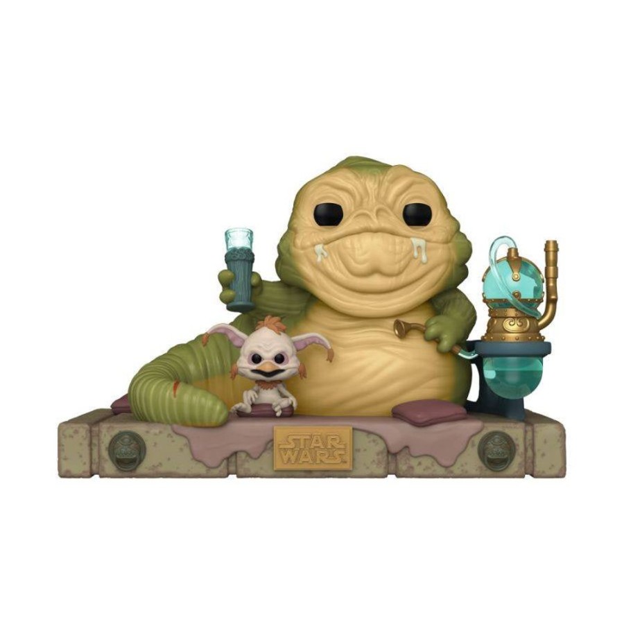 Popculture Funko | Star Wars: Return Of The Jedi - Jabba The Hutt With Salacious Pop! Movie Moment