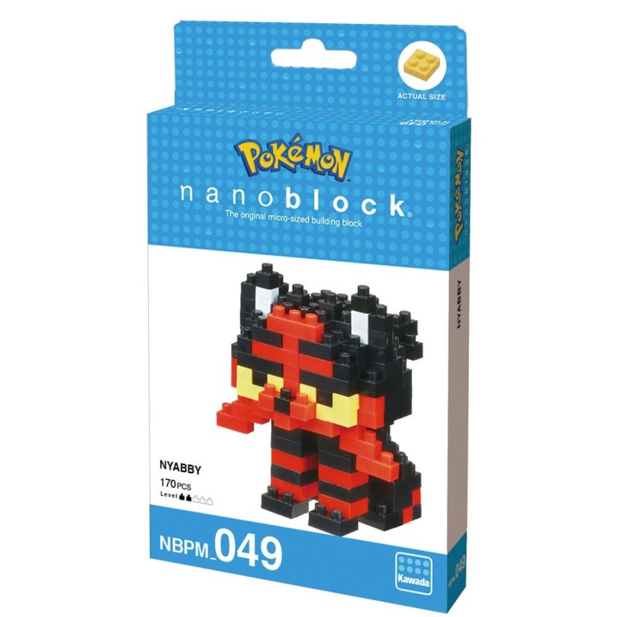 Toys kawada Pokemon Nanoblocks | Pokemon - Litten Nanoblock