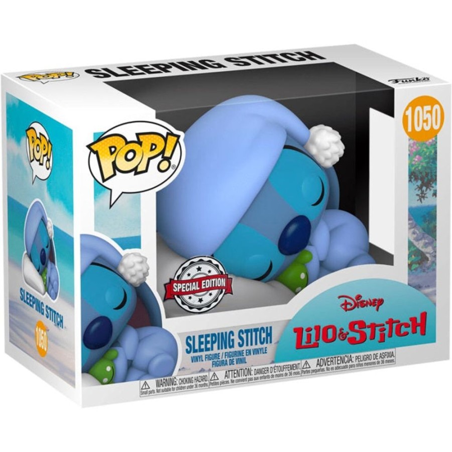 Popculture Funko | Lilo And Stitch - Stitch Sleeping Us Exclusive Pop! Vinyl [Rs]