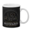 Food & Drinks Harry Potter | Harry Potter - Hogwarts Black Mug (Christmas)