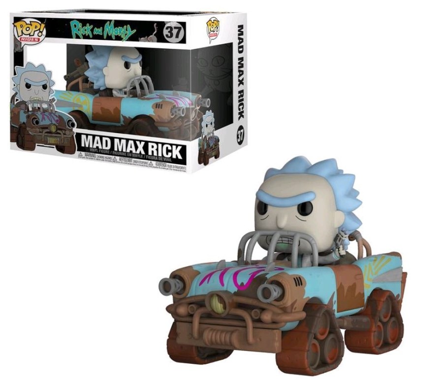 Popculture Funko | Rick And Morty - Mad Max Rick Pop! Ride