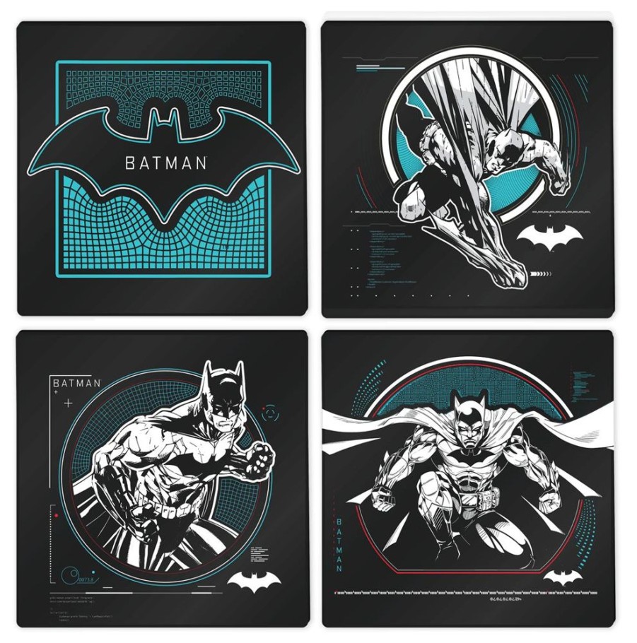 Popculture DC Comics | Set Of 4 Batman Coasters