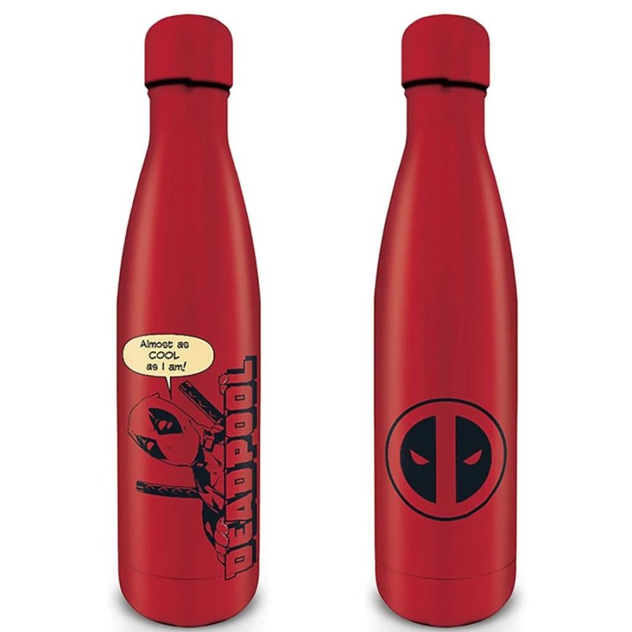 Popculture Marvel | Marvel - Deadpool Peek-A-Boo Stainless Steel Bottle