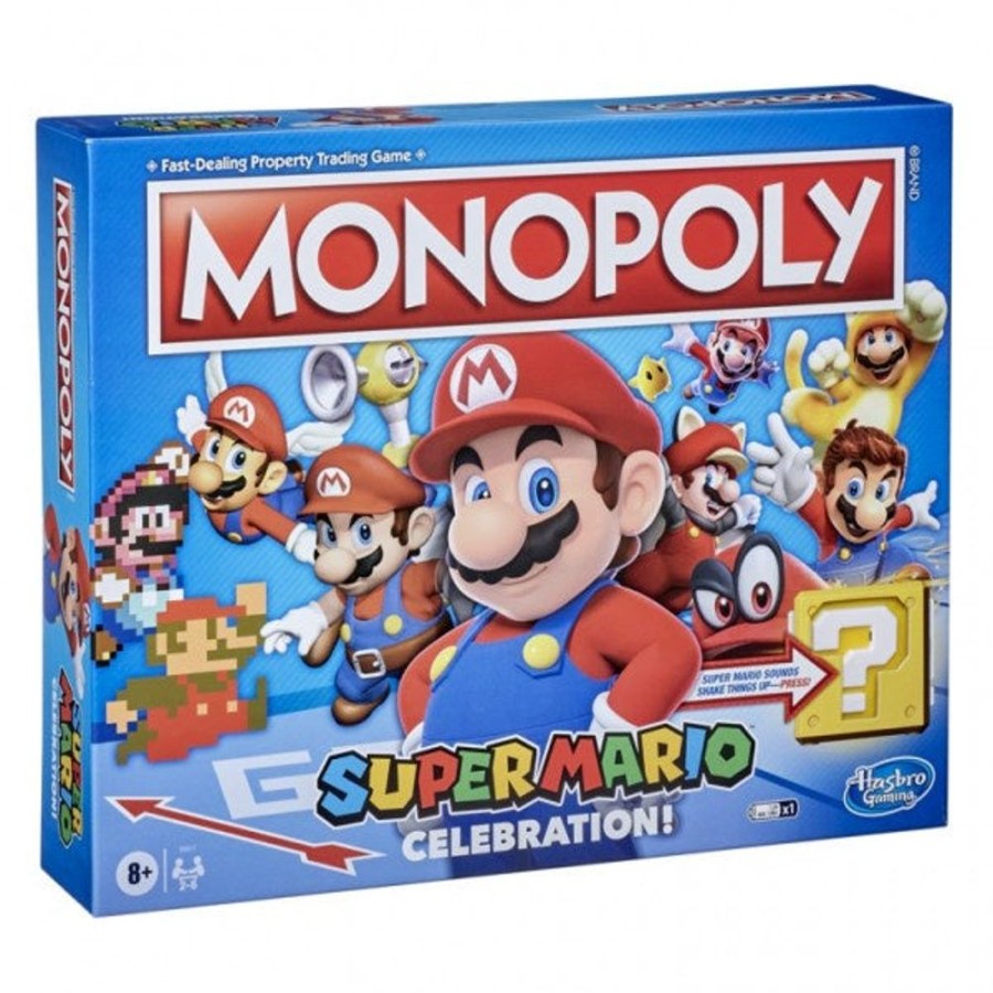 Games & Puzzles Super Mario Bro | Monopoly Super Mario Celebration Edition Board Game