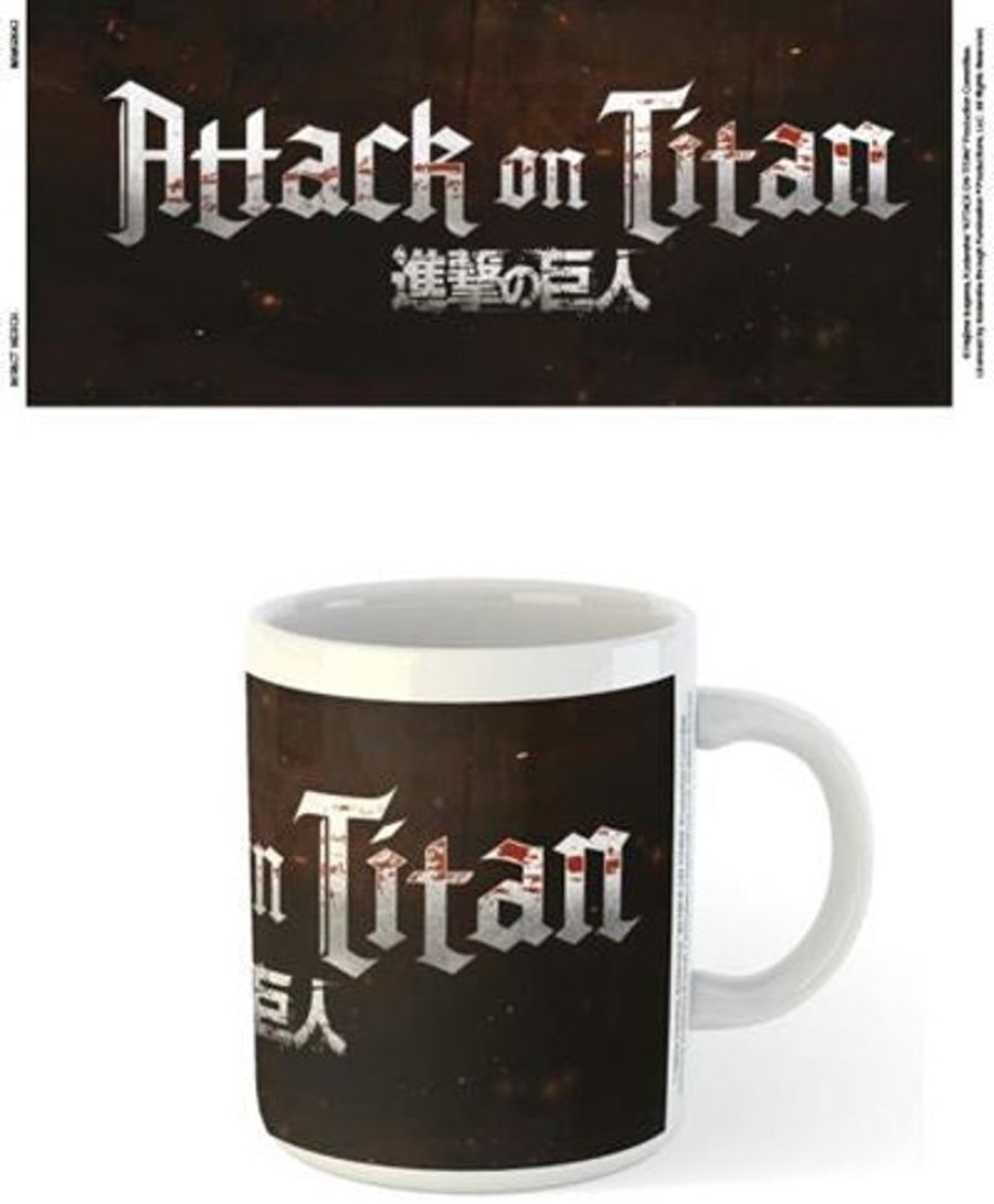 Food & Drinks Attack on Titan | Attack On Titan Mug - Logo