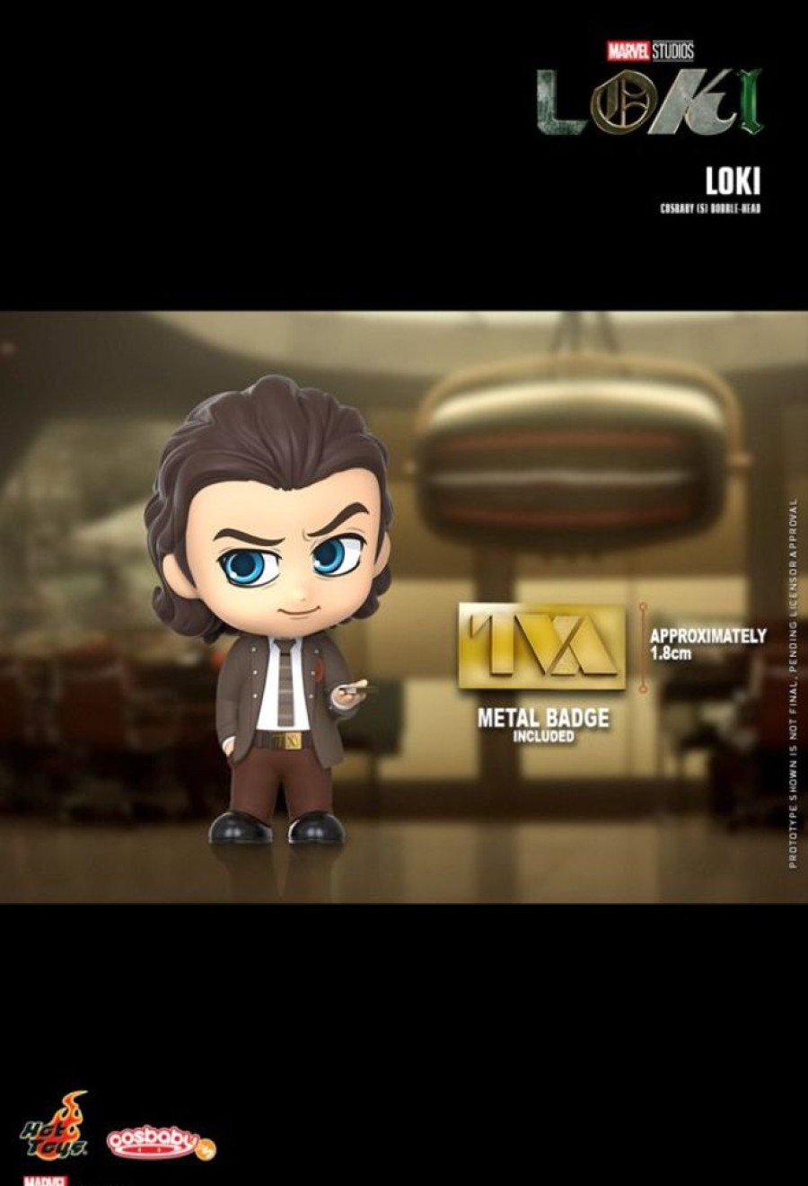 Popculture Hot Toys | Loki - Loki Cosbaby With Tva Badge