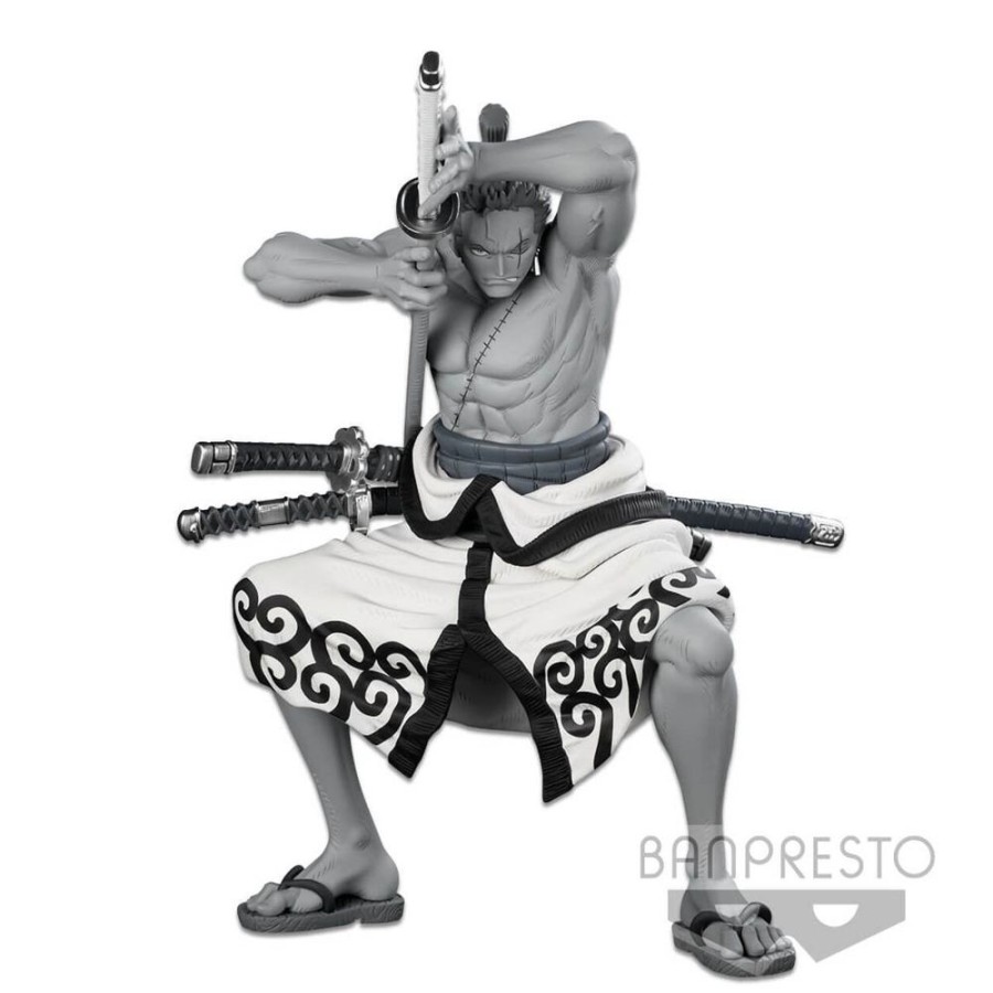 Anime Bandai | One Piece - World Figure Colosseum - Super Master Stars Piece - The Roronoa Zoro Figure - The Tones