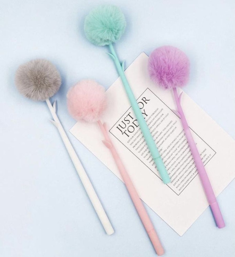 Stationery Minitopia | Dandelion Furry Ball Pen