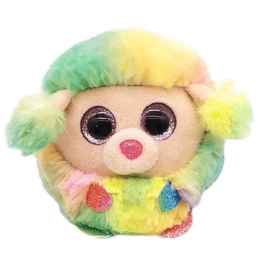 Toys Ty Beanie Boos | Ty Puffies Rainbow Poodle