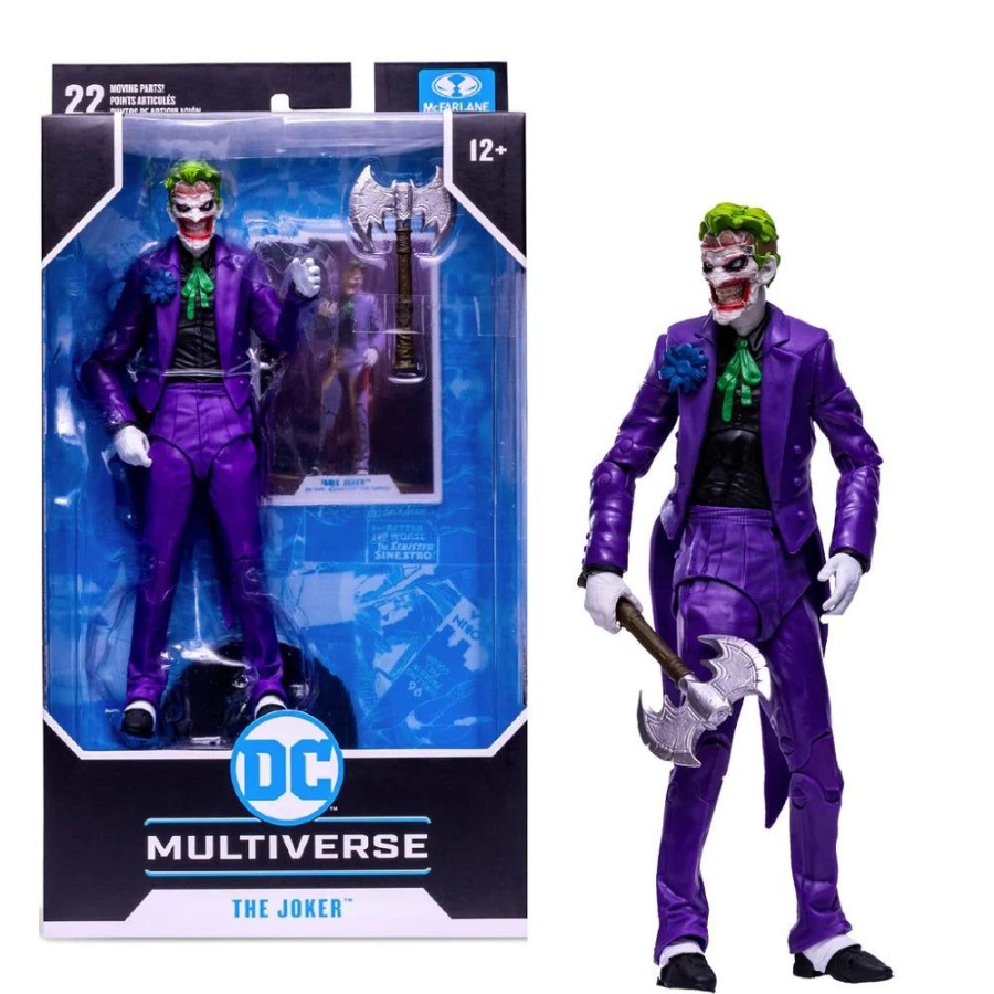 Toys McFarlane Toys | Dc Multiverse - 7" The Joker Action Figure (Batman: Death Of The Family)