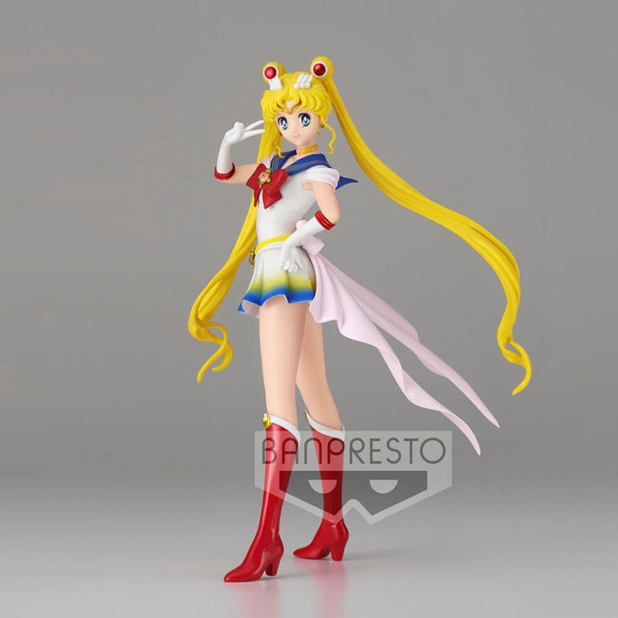 Anime QPosket Sailor Moon Figures | Sailor Moon Eternal - Glitter & Glamours - Super Sailor Moon Ii - Ver. B