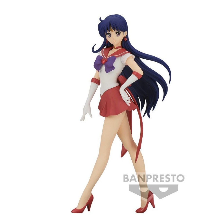 Anime QPosket Sailor Moon Figures | Sailor Moon Eternal - Glitter & Glamours - Super Sailor Mars (Ver. B)