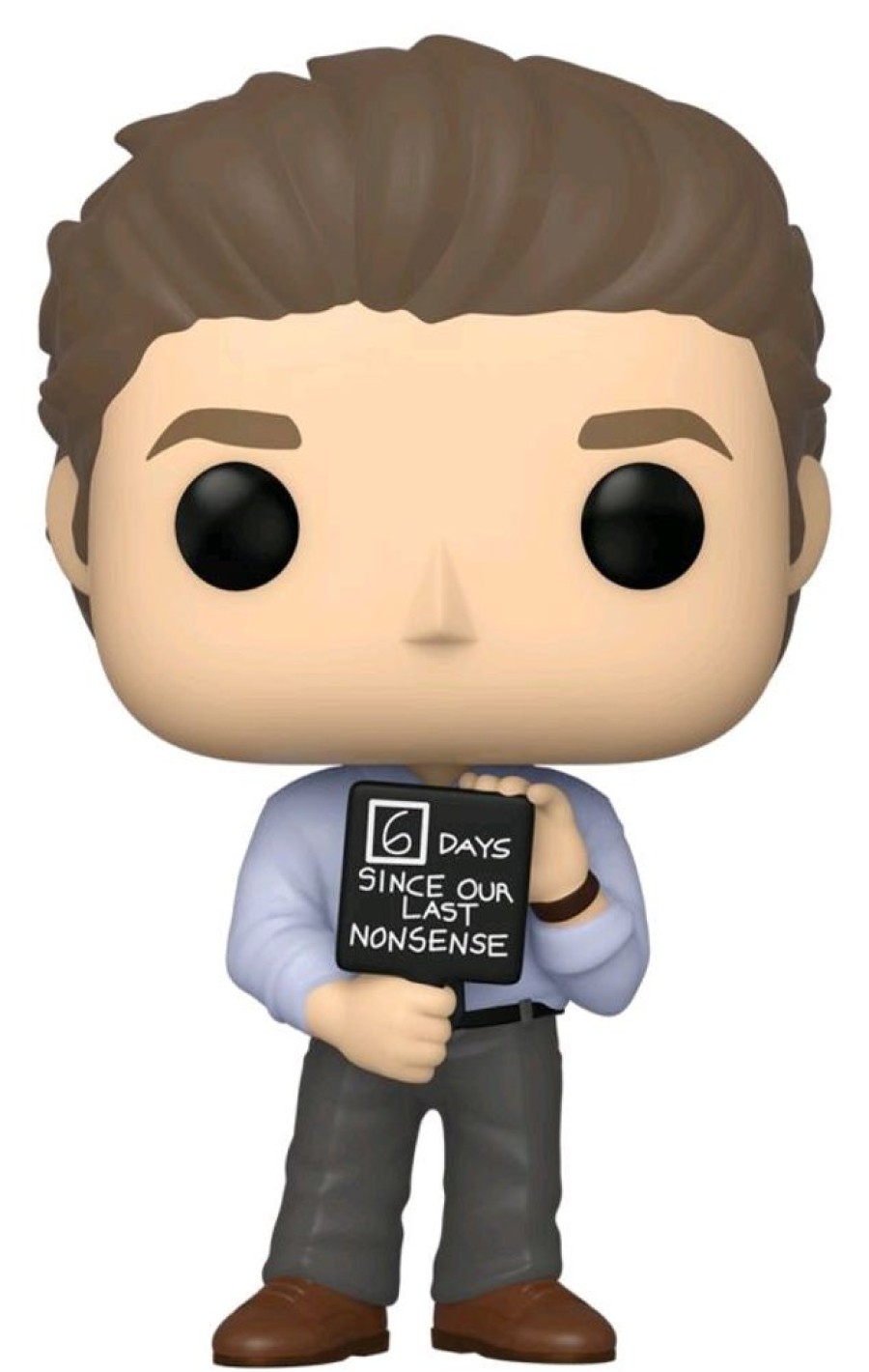 Popculture Funko | The Office - Jim With Nonsense Sign Pop! Vinyl