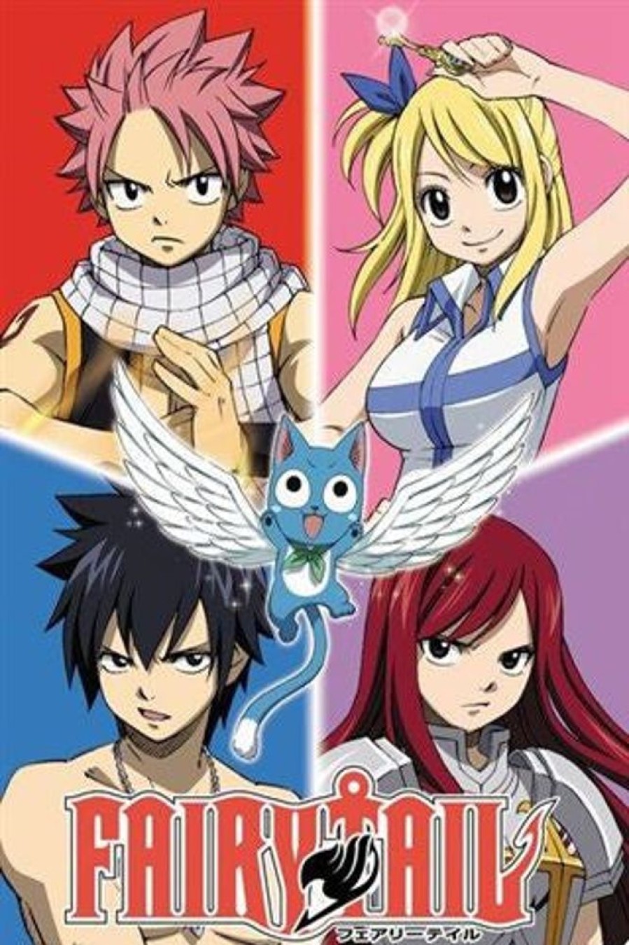 Anime Fairy Tail | Fairy Tail - Poster - Quad