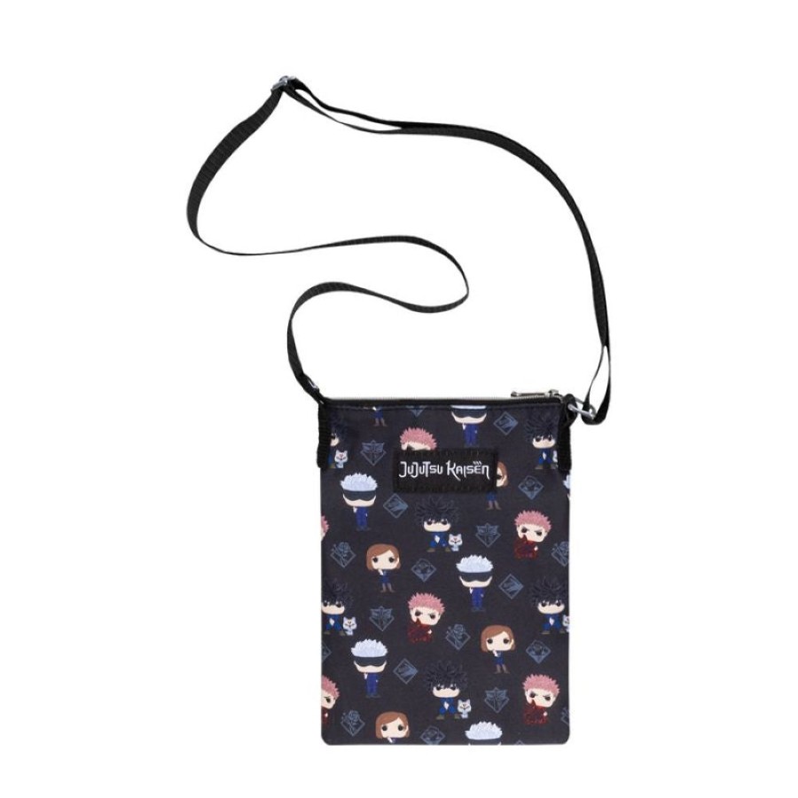 Anime Loungefly | Jujutsu Kaisen - Funko Pop! Print Passport Crossbody Bag