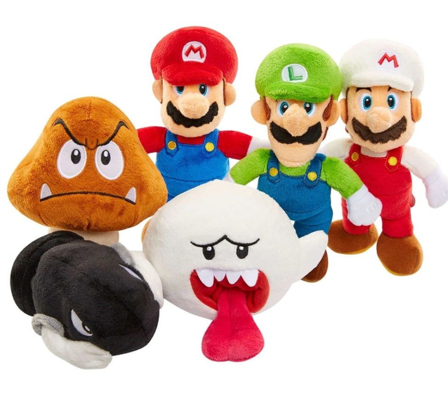 Popculture Nintendo | Nintendo - Super Mario 8" Plush Assortment