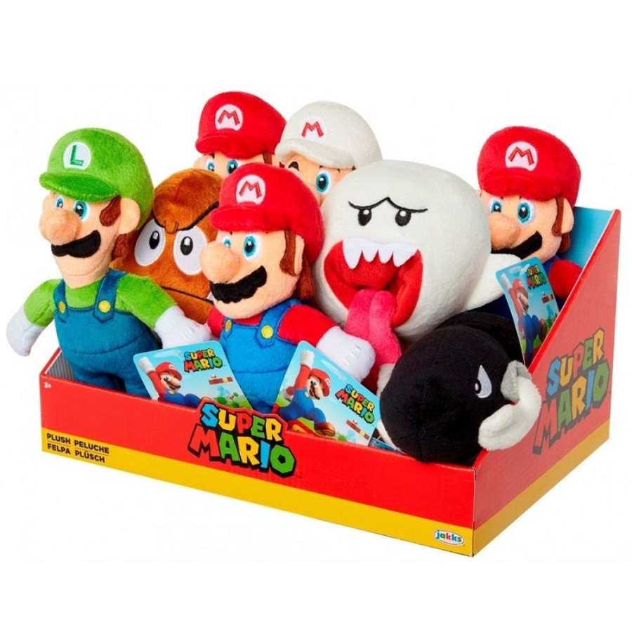 Popculture Nintendo | Nintendo - Super Mario 8" Plush Assortment