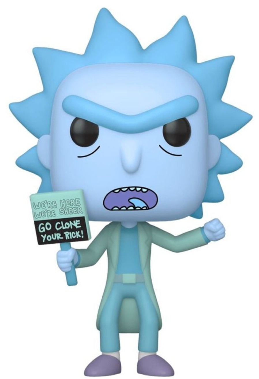 Popculture Funko | Rick And Morty - Hologram Rick (Clone) Pop! Vinyl