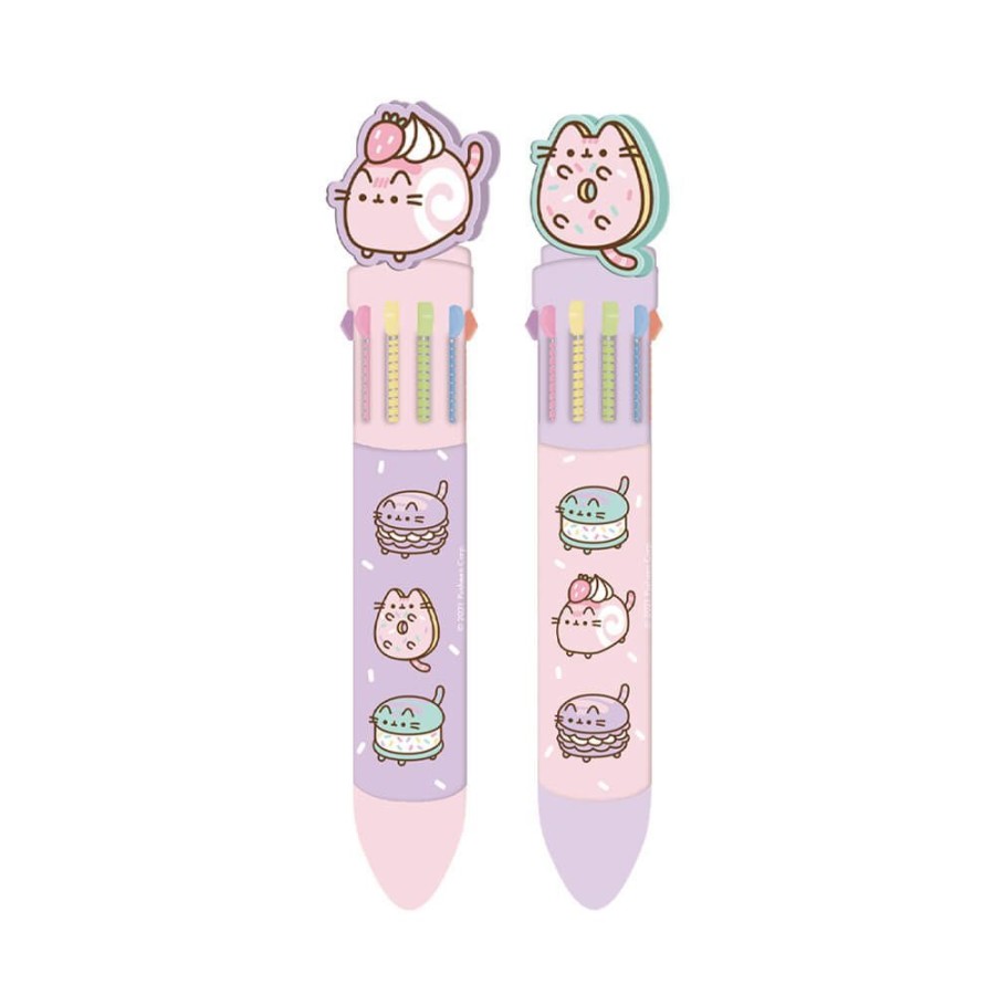 Stationery PUSHEEN | Pusheen Dessert Mini 10 Colour Pen Set