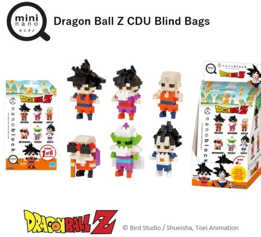 Anime kawada | Dragon Ball Z - Mininano Block Blind Bag