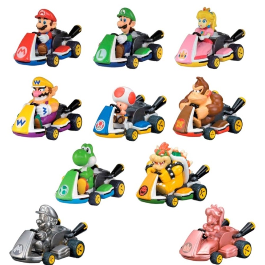 Popculture Super Mario Bro | Mario Kart Pull Back Racers 2" Blind Capsule