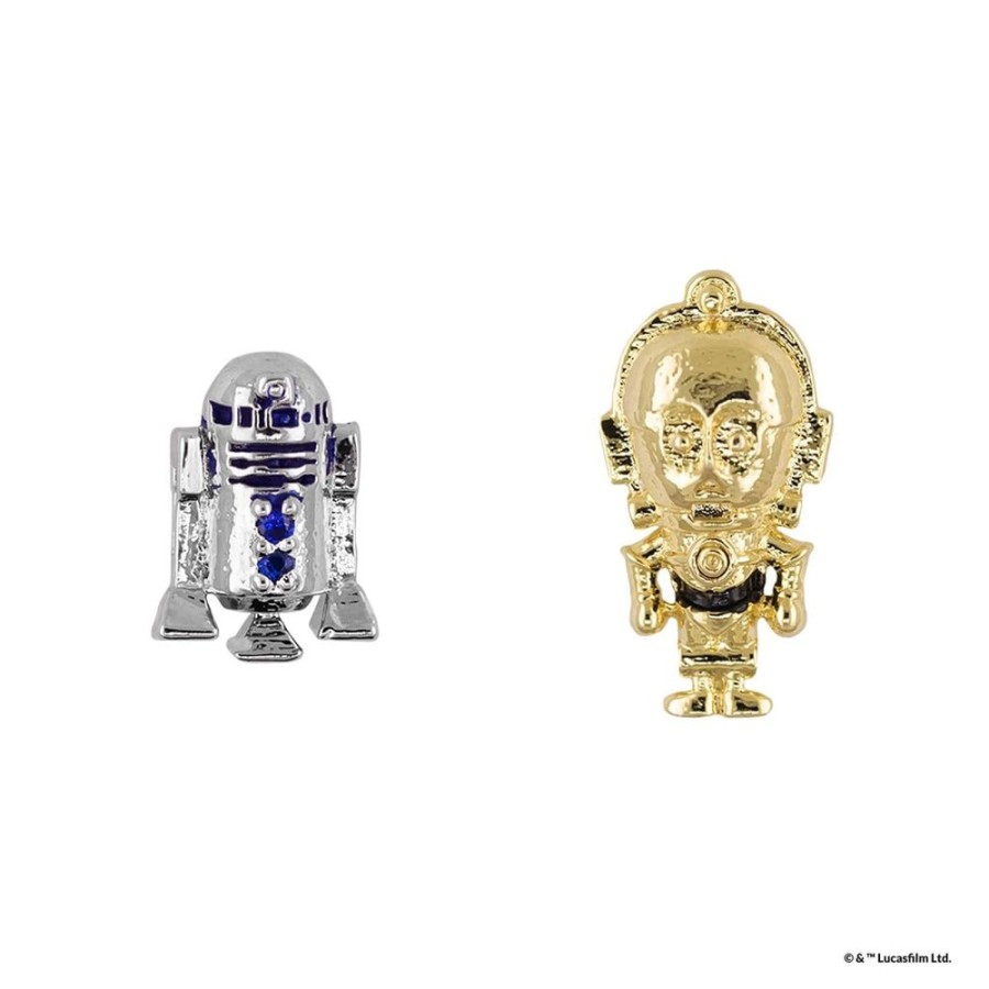 Popculture Star Wars | Star Wars - R2-D2 & C-3Po Epoxy Earrings