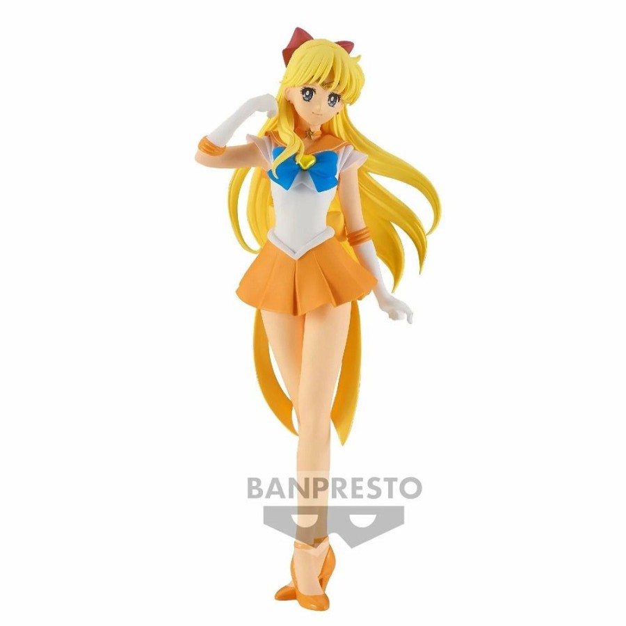 Anime QPosket Sailor Moon Figures | Sailor Moon Eternal - Glitter & Glamours - Super Sailor Venus (Ver. B)