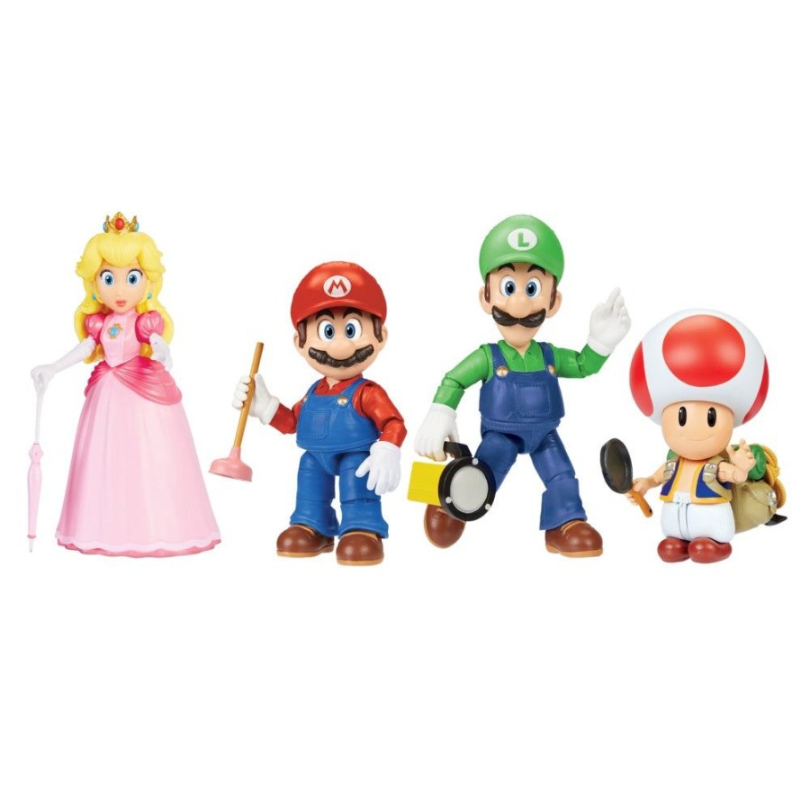 Toys Nintendo | Nintendo - Super Mario Bros. Movie 5" Figure Assortment