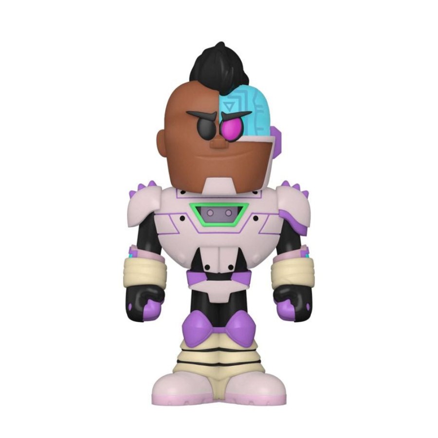 Popculture Funko | Teen Titans Go! - Cyborg (With Chase) Vinyl Soda