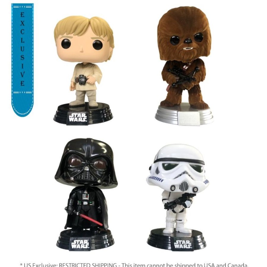 Popculture Funko | Star Wars - New Classics Exclusive Pop! Vinyl 4-Pack [Rs]